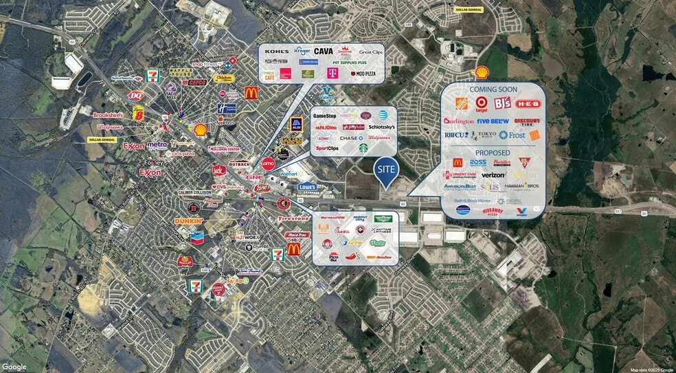 US Hwy 80 and Gateway Blvd, Forney, TX for sale - Aerial - Image 3 of 4