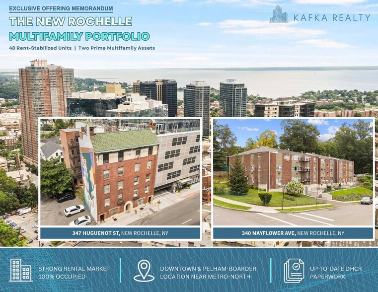 The New Rochelle Portfolio portefeuille de 2 propriétés à vendre sur LoopNet.ca - Photo du bâtiment - Image 1 de 14
