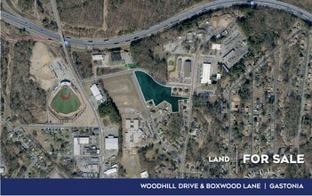 Woodhill Dr & Boxwood Ln, Gastonia, NC - AERIAL map view - Image1