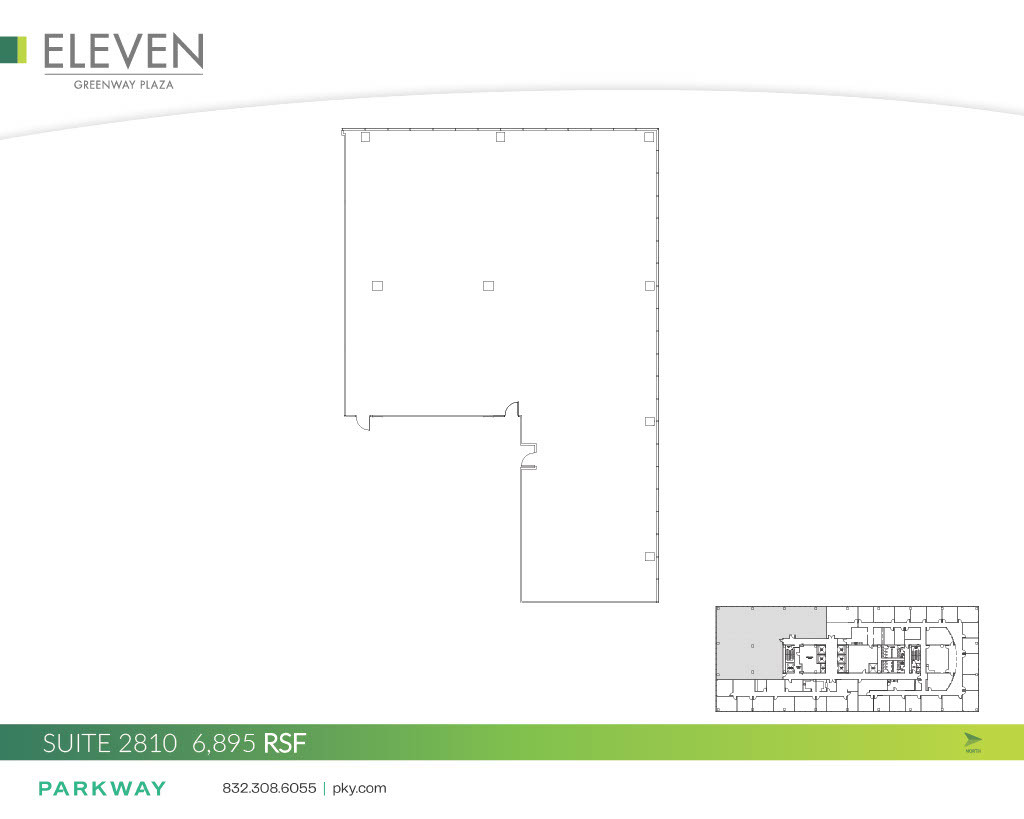 11 Greenway Plz, Houston, TX à louer Plan d  tage- Image 1 de 2