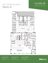 1091-1099 W Hawthorn Dr, Itasca, IL for lease Floor Plan- Image 2 of 2
