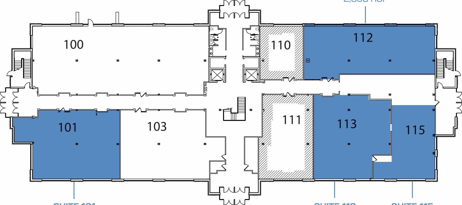 44000 W 12 Mile Rd, Novi, MI à louer Plan d’étage- Image 1 de 1