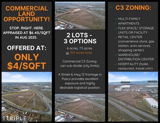 Plus de détails pour TBD A Street, Pasco, WA - Terrain à vendre