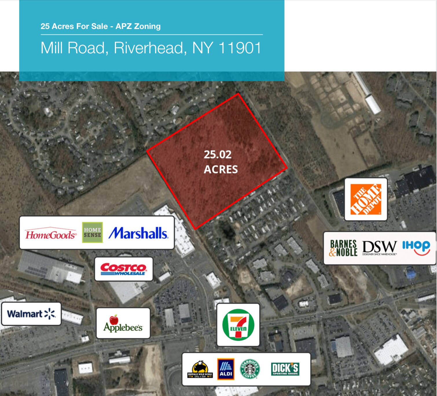 0 Mill Rd, Riverhead, NY à vendre Aérien- Image 1 de 1