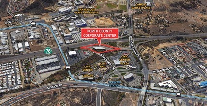 277 Rancheros Dr, San Marcos, CA - AERIAL  map view - Image1