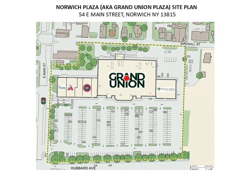 54 E Main St, Norwich, NY for lease - Site Plan - Image 3 of 5