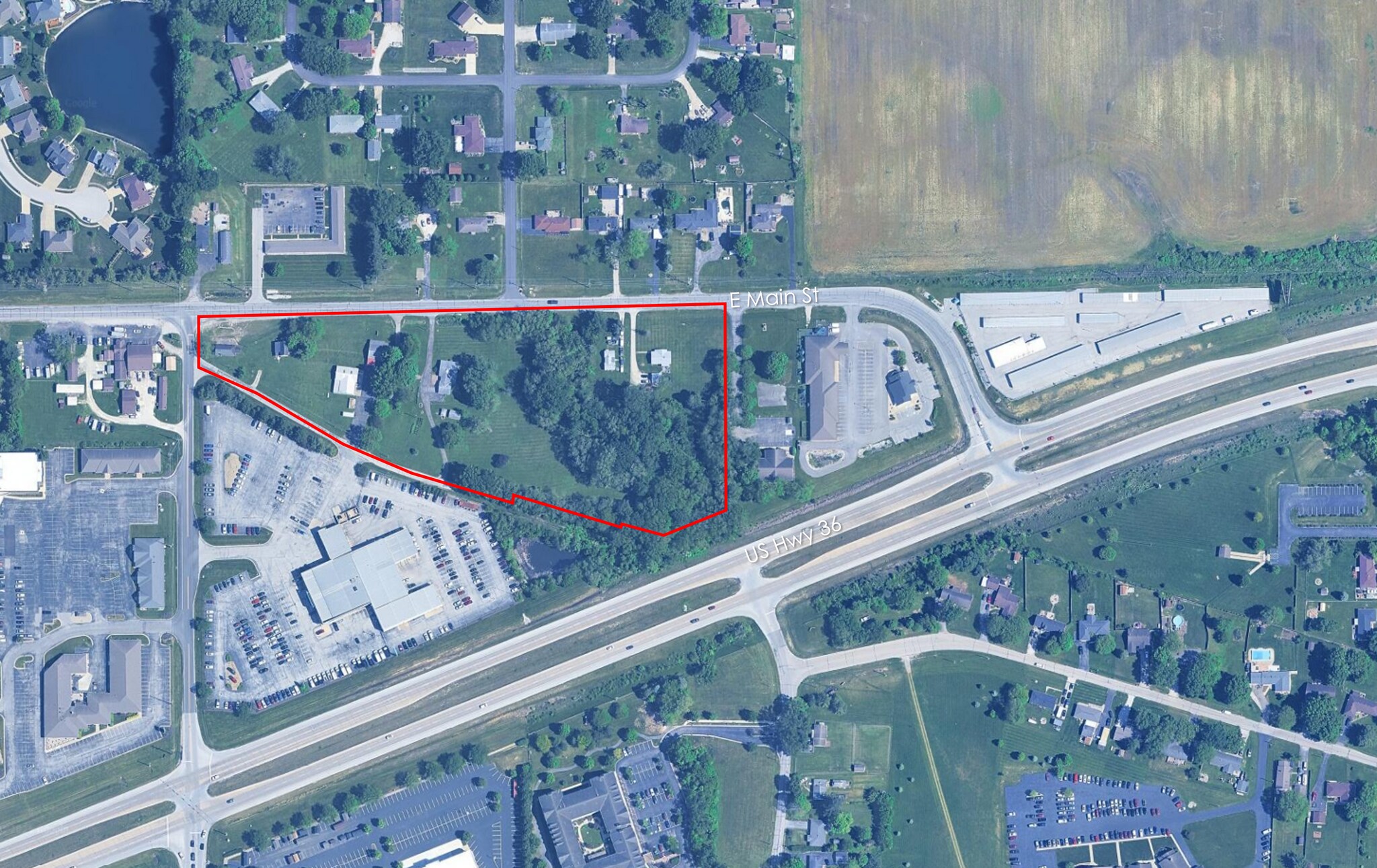 5283 E Main St, Avon, IN à vendre Aérien- Image 1 de 3