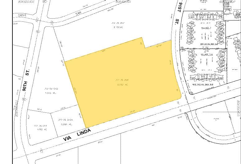 9060 E Via Linda Blvd, Scottsdale, AZ à louer - Plan cadastral - Image 3 de 4