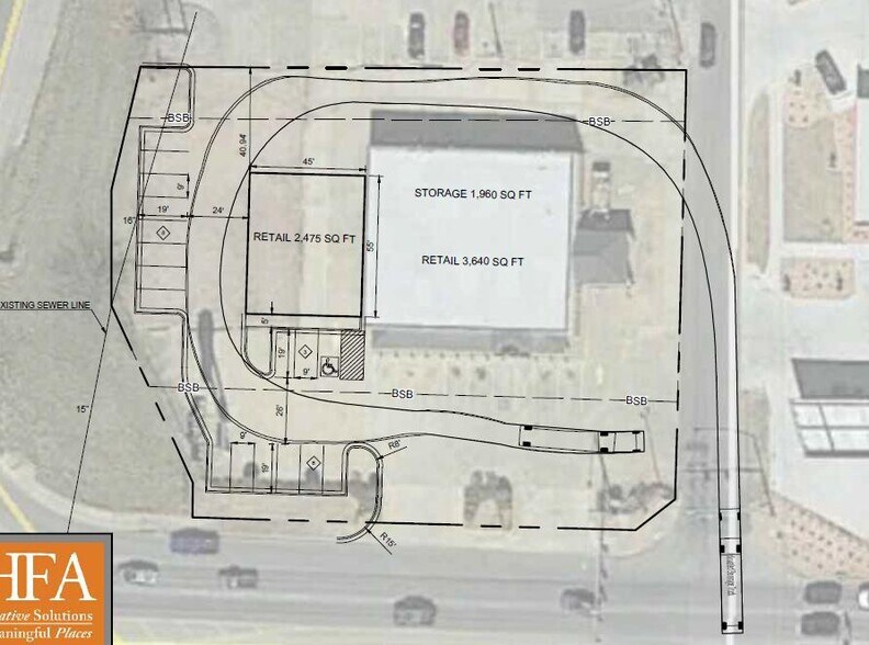 4828 W Sunset Ave, Springdale, AR à louer - Plan de site - Image 2 de 3