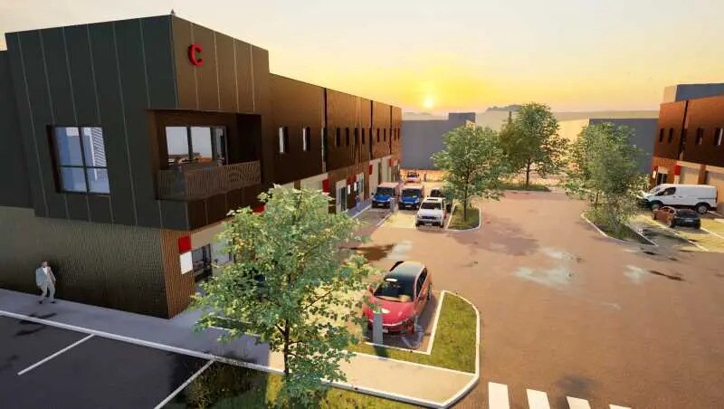 Local d'activités dans Vaulx-en-Velin à vendre - Photo du bâtiment - Image 2 de 8