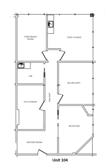 90 Millburn Ave, Millburn, NJ à louer Plan d’étage- Image 1 de 5