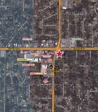 4645 Airport Blvd, Mobile, AL - AERIAL  map view