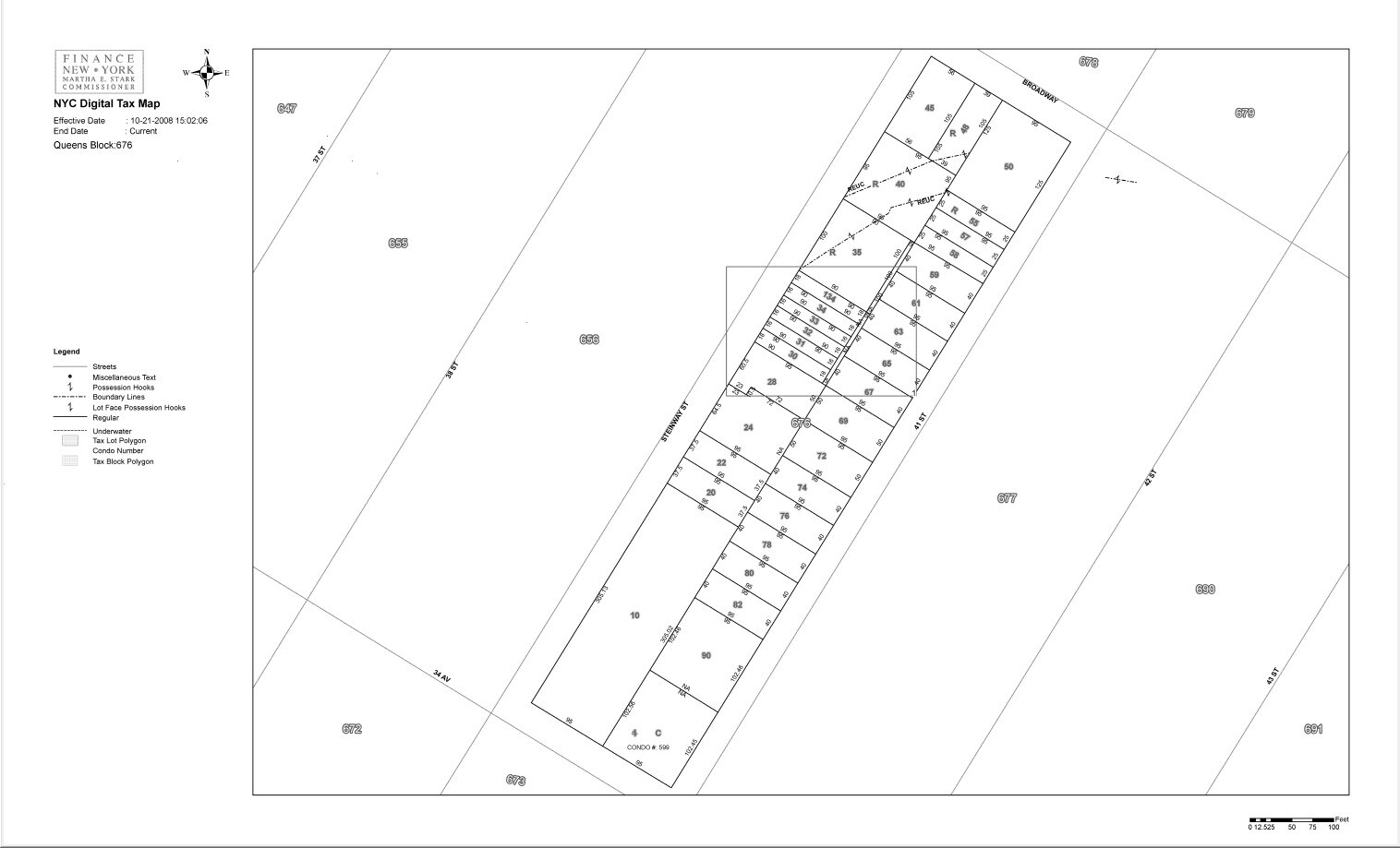 3235 Steinway St, Astoria, NY for sale Plat Map- Image 1 of 2