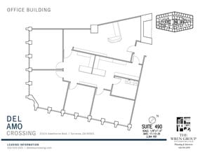 21515 Hawthorne Blvd, Torrance, CA for lease Floor Plan- Image 1 of 2