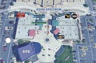 7703 W Overland Rd, Boise, ID - AERIAL  map view - Image1