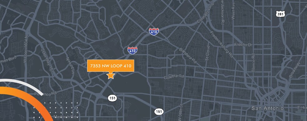 7353 NW Loop 410, San Antonio, TX à louer - Photo du bâtiment - Image 2 de 11