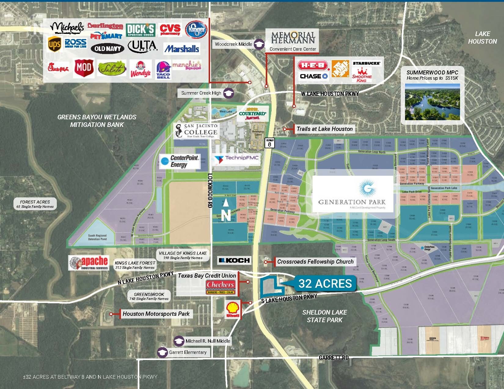 Beltway 8, Houston, TX for sale Aerial- Image 1 of 1