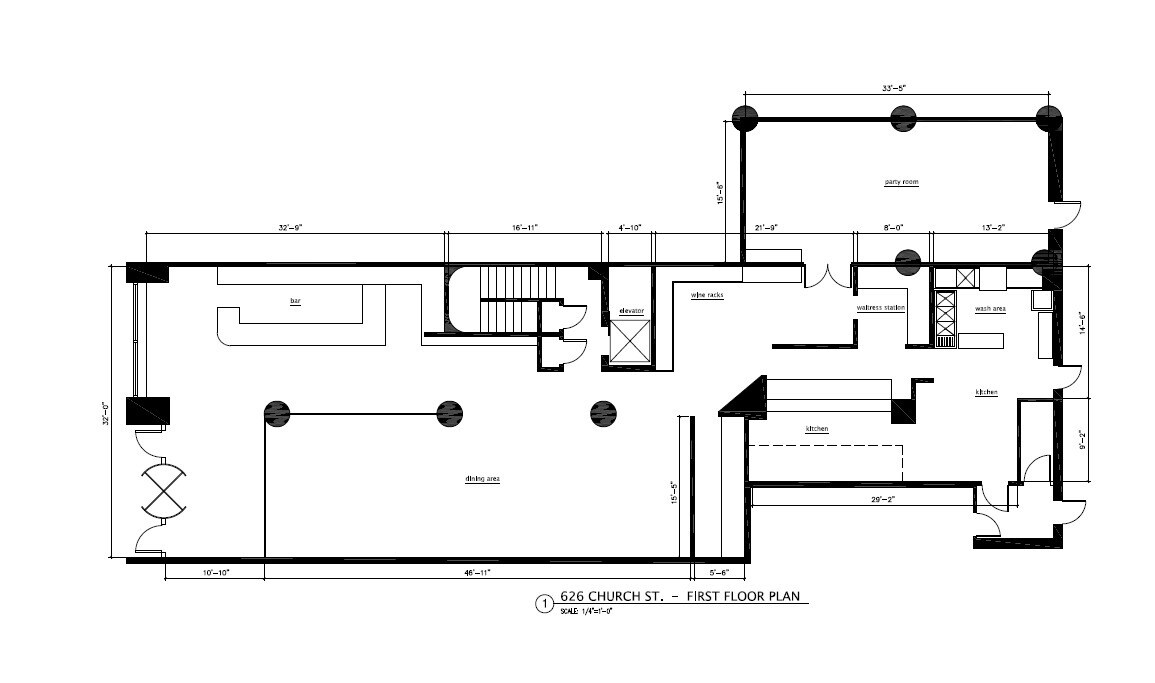 636 Church St, Evanston, IL à louer Plan d’étage- Image 1 de 1