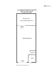 2974-2988 First St, La Verne, CA for lease Floor Plan- Image 1 of 1