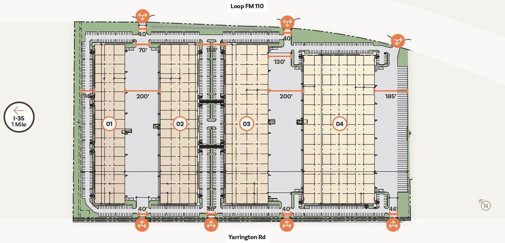 14031 FM 110, Kyle, TX à louer - Plan de site - Image 2 de 2