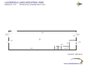 2696 NW 31st Ave, Lauderdale Lakes, FL à louer Plan d  tage- Image 2 de 2