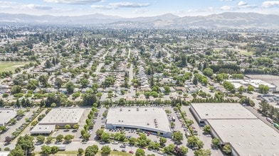 1244 Apollo Way, Santa Rosa, CA - AERIAL map view