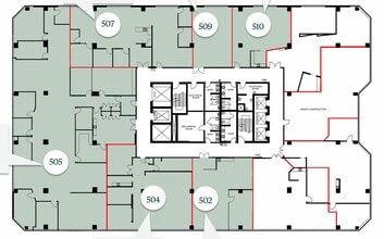 555 Richmond St W, Toronto, ON à louer Plan d’étage- Image 1 de 1
