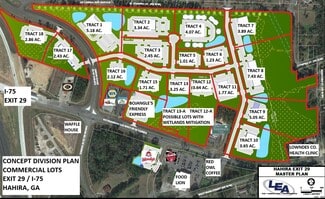 Plus de détails pour 750 GA Highway 122, Hahira, GA - Terrain à vendre