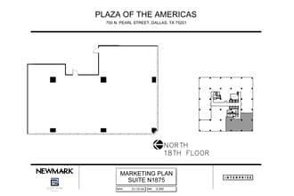 700 N Pearl St, Dallas, TX for lease Floor Plan- Image 1 of 1