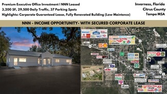 Plus de détails pour 2519 Highway 44 W, Inverness, FL - Bureau à vendre