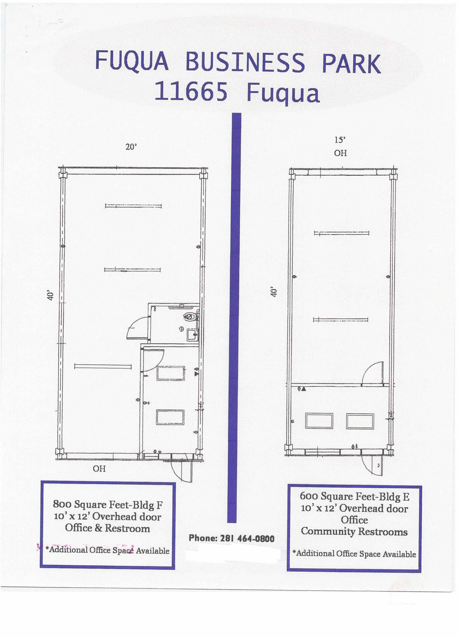 11665 Fuqua St, Houston, TX for lease Building Photo- Image 1 of 1