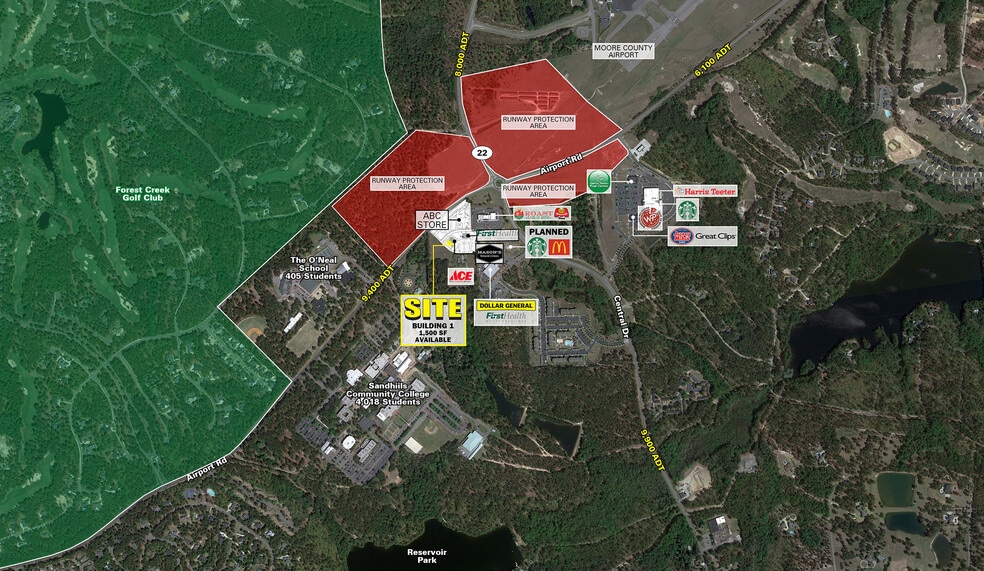 Airport Rd & Capital dr, Carthage, NC for lease - Aerial - Image 1 of 5
