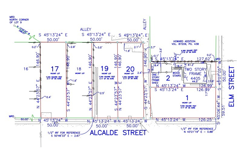 214 Alcalde St, Dallas, TX for sale - Plat Map - Image 3 of 3