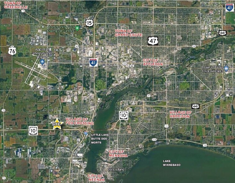 W American Dr, Neenah, WI à vendre - Photo du bâtiment - Image 2 de 2