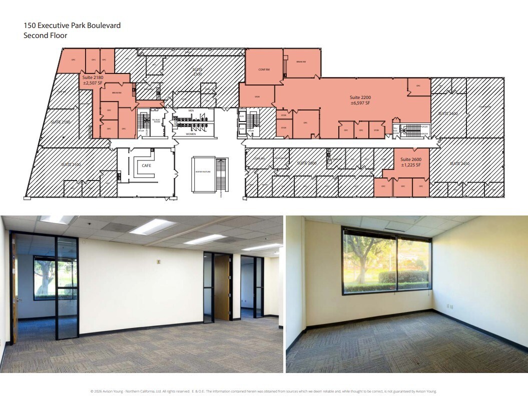 150 Executive Park Blvd, San Francisco, CA for lease Floor Plan- Image 1 of 8