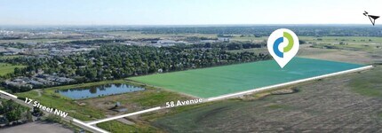 5811 17 St NW, Edmonton, AB - Aérien Vue de la carte