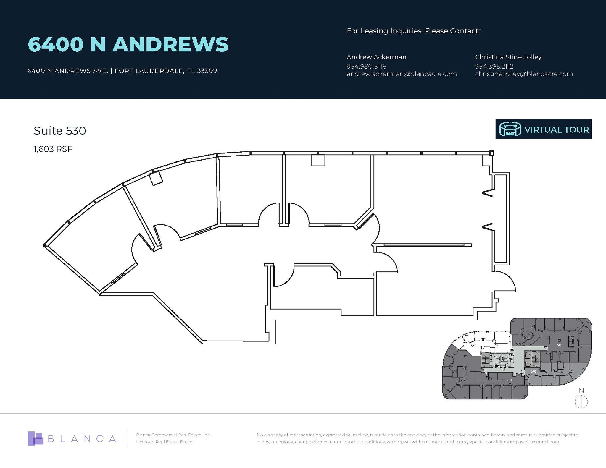 6400 N Andrews Ave, Fort Lauderdale, FL for lease Site Plan- Image 1 of 1