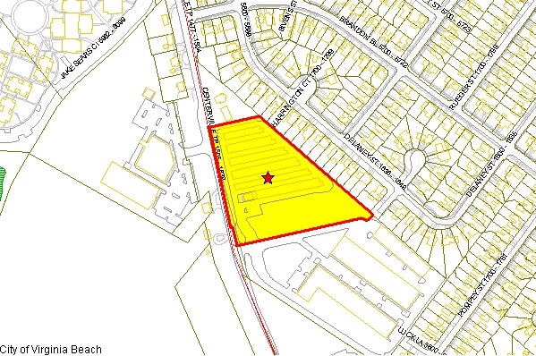 1612 Centerville Tpke, Virginia Beach, VA à louer - Plan cadastral - Image 3 de 11