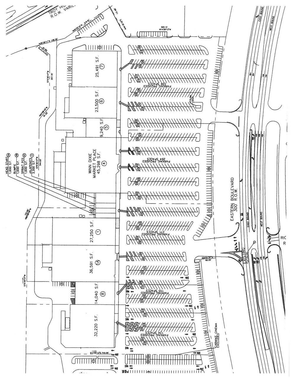 3987-4075 Eastern Blvd, Montgomery, AL for lease Site Plan- Image 1 of 1