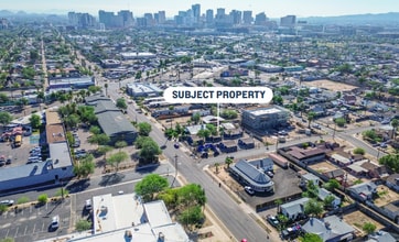 1545 W Roosevelt St, Phoenix, AZ - AERIAL map view
