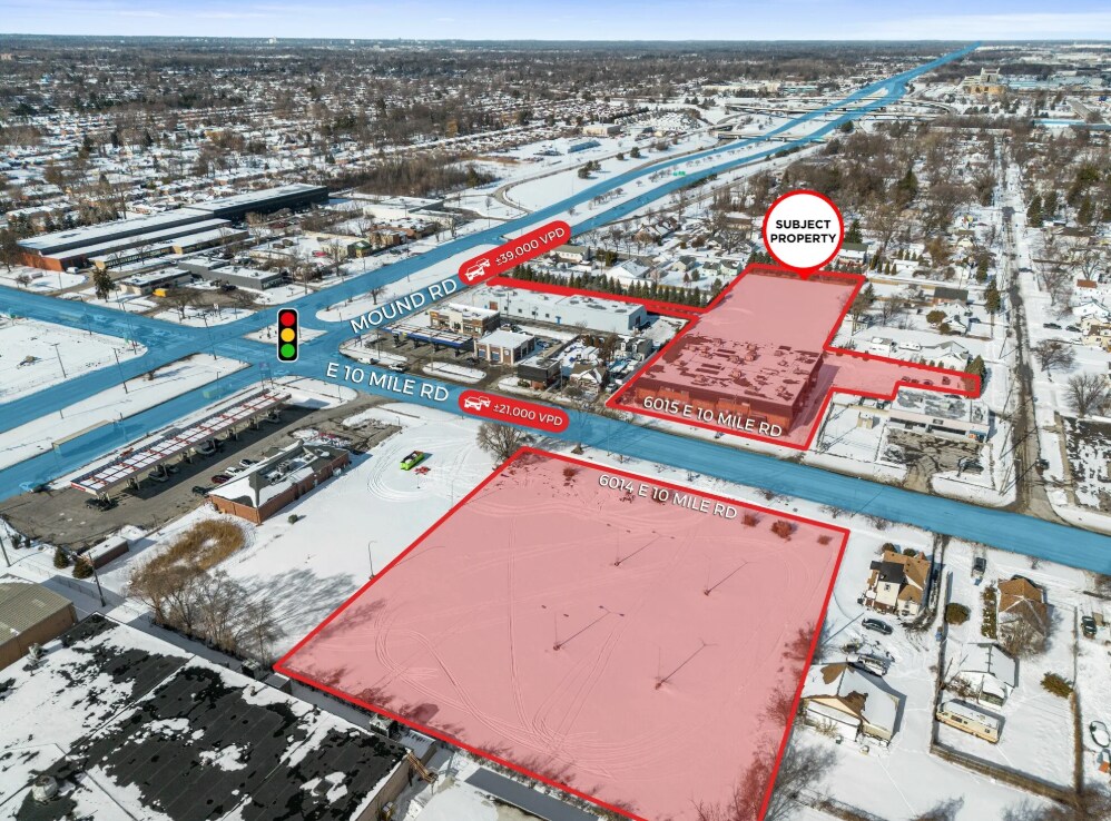 6014-6015 E 10 Mile Rd, Warren, MI à vendre Photo principale- Image 1 de 16