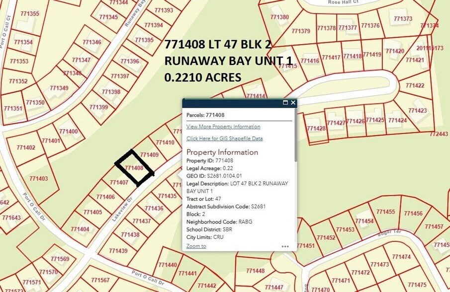 Lakeview Dr, Bridgeport, TX à vendre - Photo du bâtiment - Image 2 de 6