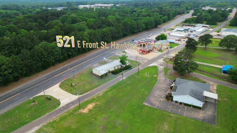 521 E Front St, Hawkins, TX à vendre - Vidéo sur l’inscription commerciale - Image 2 de 31