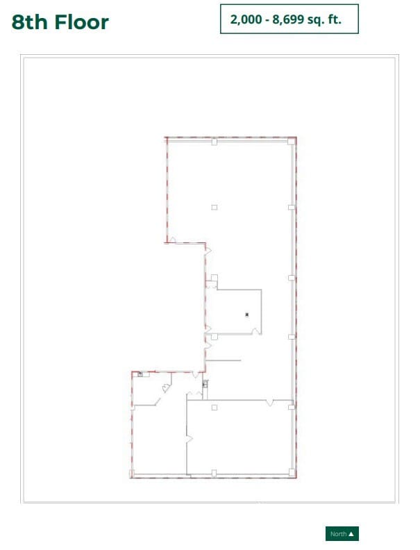 9942 108th St NW, Edmonton, AB for lease Floor Plan- Image 1 of 1