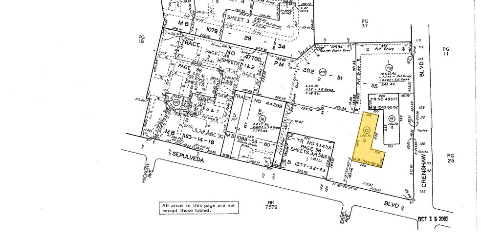 2377 Crenshaw Blvd, Torrance, CA à vendre - Plan cadastral - Image 1 de 1