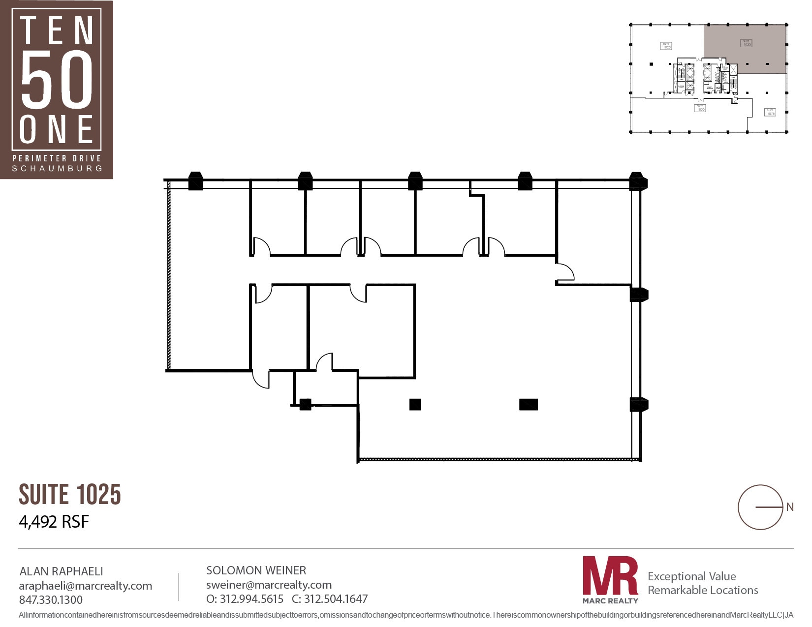 1051 Perimeter Dr, Schaumburg, IL for lease Floor Plan- Image 1 of 5