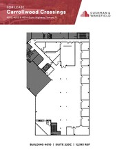 4010 Gunn Hwy, Tampa, FL à louer Plan d’étage- Image 1 de 1