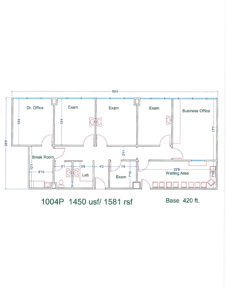 15565 Northland Dr, Southfield, MI à louer Plan d’étage- Image 1 de 1