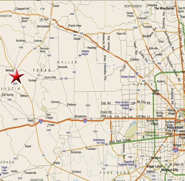 1408 S Front St, Bellville, TX for lease - Aerial - Image 2 of 18