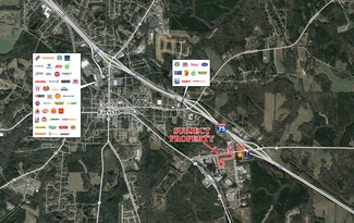 Plus de détails pour Interstate 75 & GA Hwy 18, Forsyth, GA - Terrain à vendre